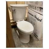 American Standard Vormax Elongated White Toilet x2