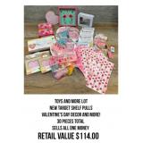 Toys and Valentines Lot