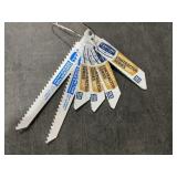 Mix Reciprocating Saw Blades x6