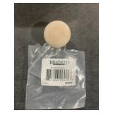 Bag of (25) 1-1/4" Birch Cabinet Knobs