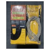 Kinedyne® 6Ft Black on Yellow Reversible Sign x4