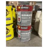 Silver Dollar® Aluminum Roof Coating x 2Cans