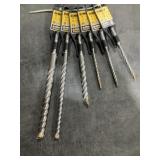 DeWalt Mix Sizes Drill Bits x6