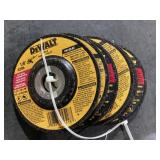 DeWalt 4 1/2"x1/8"x7/8"Cut Off Wheelsx7