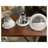 Mixed Lot of Recessed Downlights w/ Trim x 3