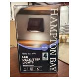 Hampton Bay® LED Deck/Step Lights x 2Pcs