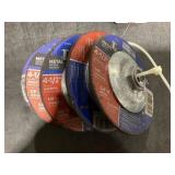 4 1/2"x1/8"x5/8" Metal Cut Off Wheelsx5