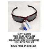 Safety Glasses x 12Pcs