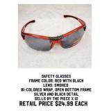 Safety Glasses x 12Pcs