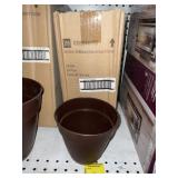 Case of (24) 6" Newbury Planters w/ Saucer