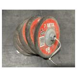 Vermont American 7" Metal Grinding Wheels x5
