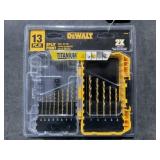 DeWalt 13 Pc. Titanium Drill Bit Set