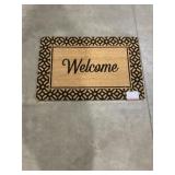 "Welcome" Border Printed Coir Mat