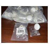 Bag of (24) 1-1/4" Plastic Cabinet Knobs