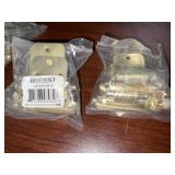 Bag of (12) Brainerd® Self Closing Hinges in Brass