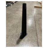 4Pk 23"H Black Metal Table Legs
