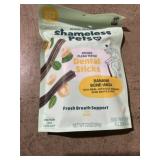 6Pk "Banana Bone-anza Dental Stick Dog Treats x2