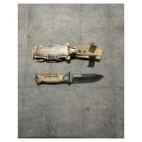 10" Practical Knife with Case and 5" Blade