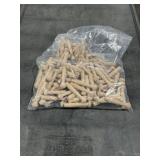 Bag of (100) 3" Wooden Shaker Pegs