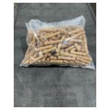 Bag of (200) 3" Wooden Oak Shaker Pegs