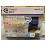 3" LED Color Changing Recessed Trim x4