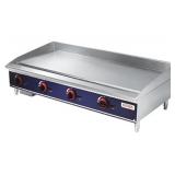 48" Commercial Countertop Griddle