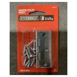 Box of (7) 2Pks 2-1/2" Narrow Utility Hinges x4