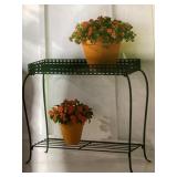 Vigoro® Rectangular Plant Stand in Black x 2