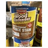 Semi-Transparent Fence Stain in Sable Brown x 4