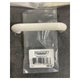 Bag of (50) 3-1/2" Plastic Drawer Pull in White