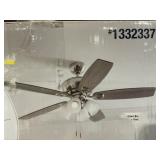 Notus 52" Indoor Ceiling Fan in Brushed Nickel
