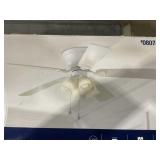Centreville 52" Indoor Ceiling Fan in White