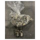 Bag of (25) Nickel Plated Suspender Clips