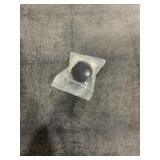 Bag of 1-1/4" Black Plastic Knobs for One Money