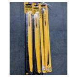 DeWalt 5 Pck. 12"Recip.  Saw Blades x3