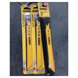 DeWalt 5 Pck. Mix 8"TPI Recip. Saw Blades x3