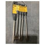 DeWalt Mix Sizes Of Chisels x5