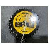 DeWalt 7 1/4" 24T Saw Blades x10