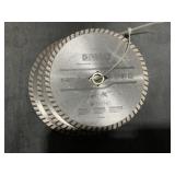 DeWalt HP 7" Saw Blade x3