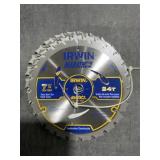 Irwin 7 1/4" 24T Saw Blade x6