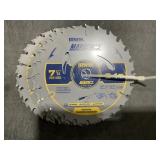 Irwin 7 1/4" 24T Saw Blade x5