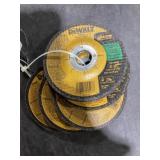 DeWalt 4 1/2"x1/8"x 7/8"Cut Off Wheelx6