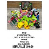 Toy Lot. New Target Shelf Pulls