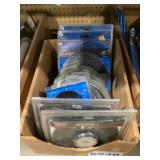 Box Lot- Assorted Sz. Backing Pads