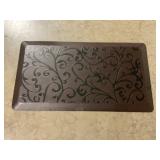 Stylewell 20" x 36" Brown Scroll Comfort Mat