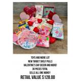 Toys and Valentines Lot