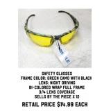 Safety Glasses x 12Pcs