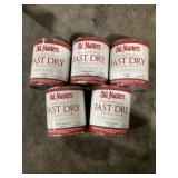 Mixed Lot (5) Quarts Wood Stain
