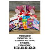 Toys and Valentines Lot