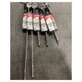 Diablo Mix Size Hammer Drill Bits x5